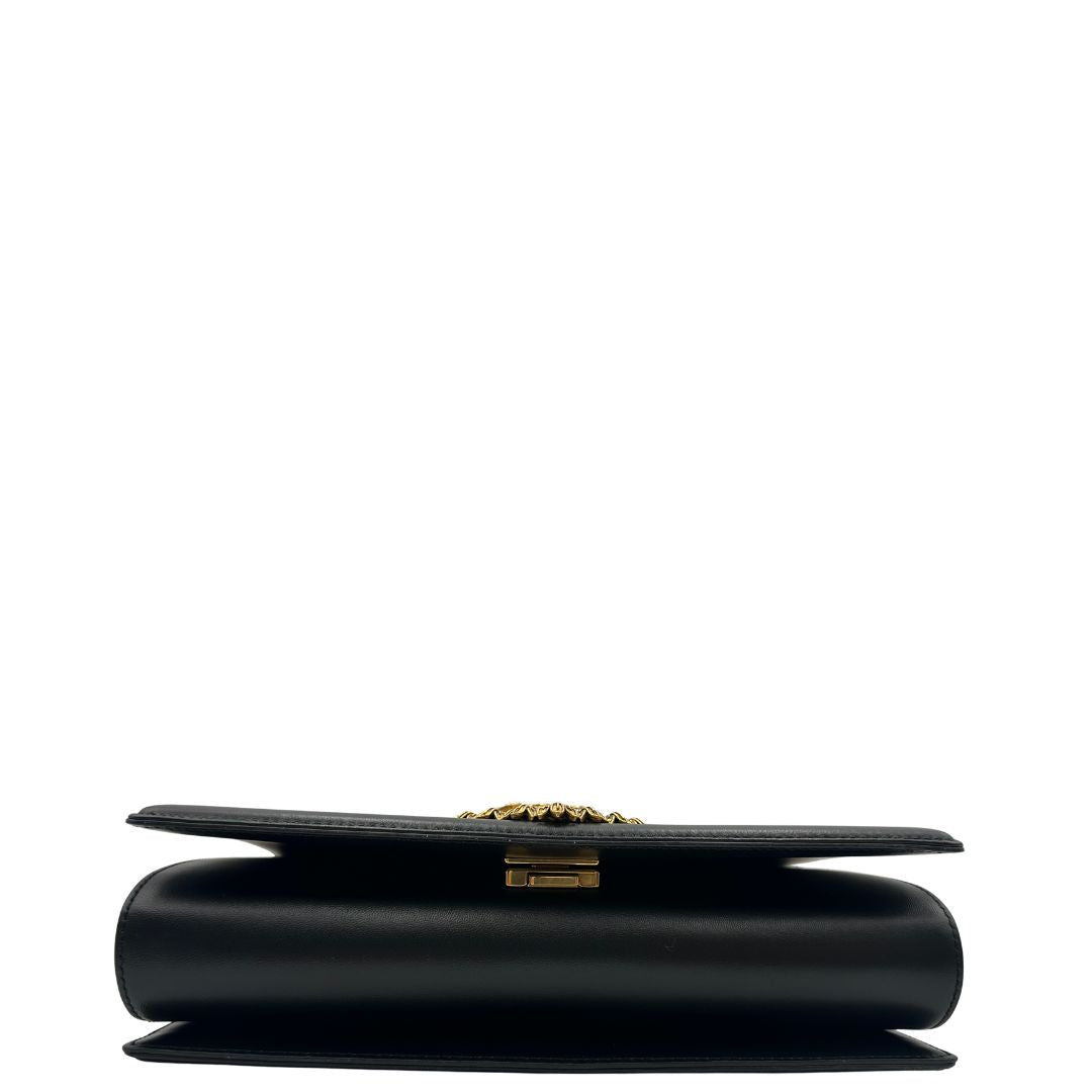 Tracolla Devotion D&G in pelle nero