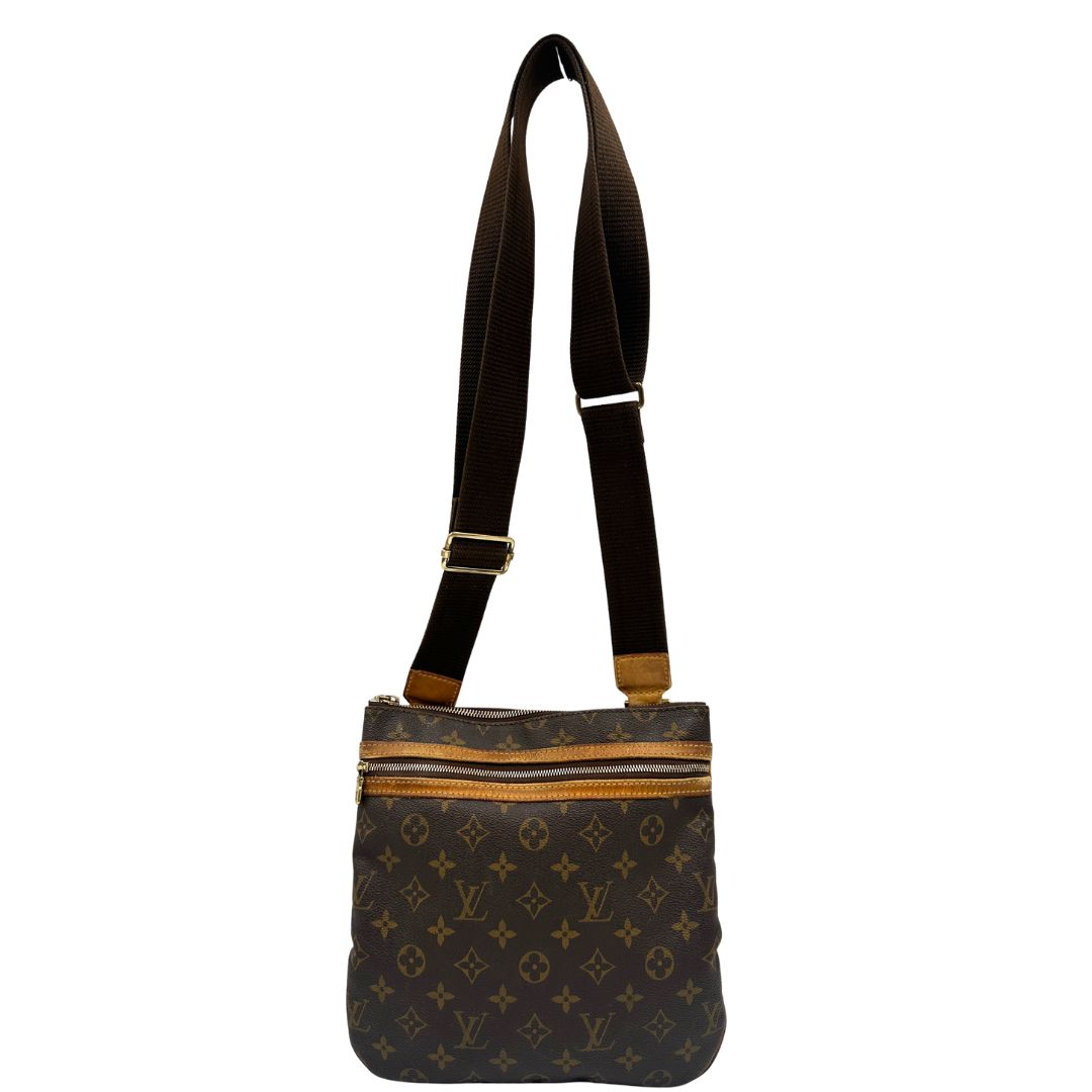 Borsa Bosphore Louis Vuitton in canvas marrone