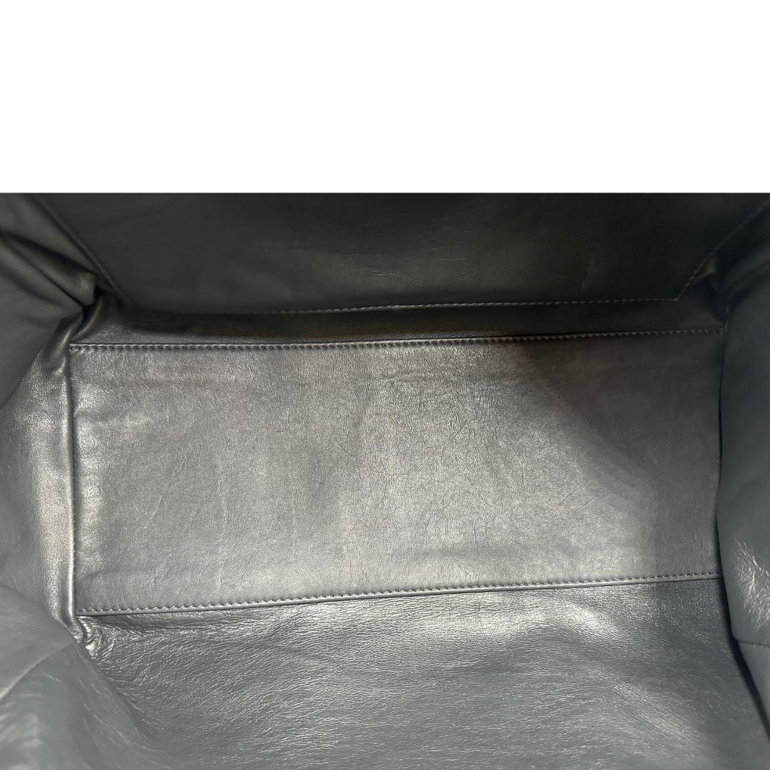 Bauletto Sofia Coppola Louis Vuitton in camoscio nero