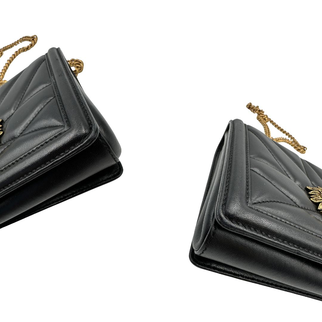 Borsa Devotion Dolce & Gabbana in pelle nero