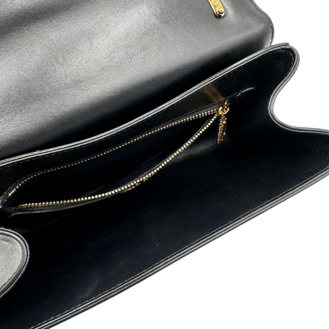 Borsa Devotion Dolce & Gabbana in pelle nero