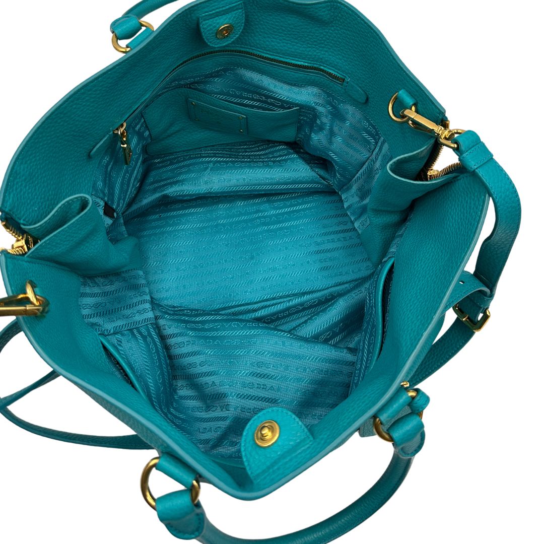 Tote Prada turchese