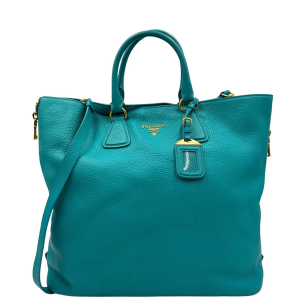 Tote Prada turchese