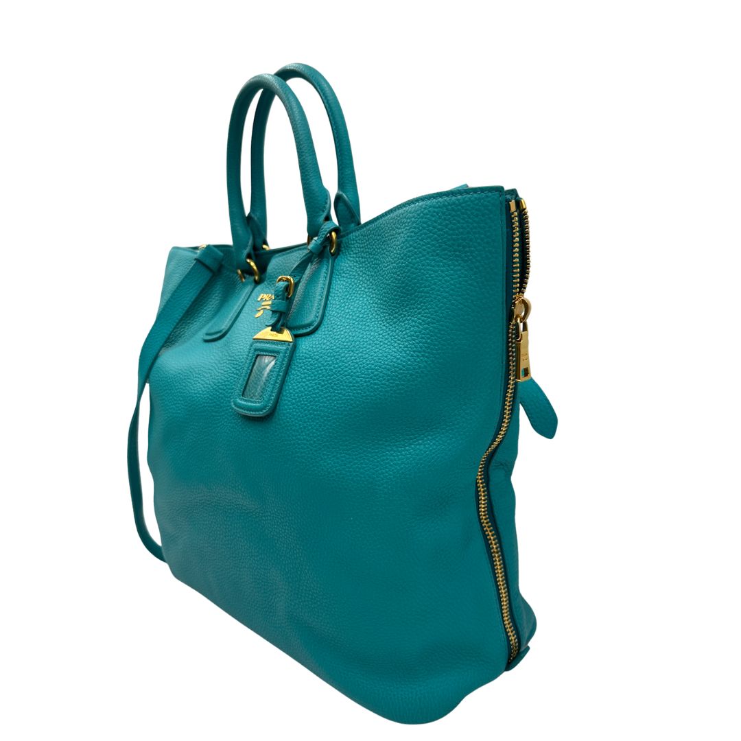 Tote Prada turchese
