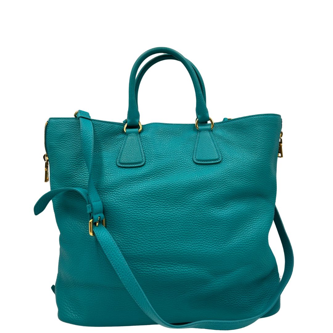 Tote Prada turchese