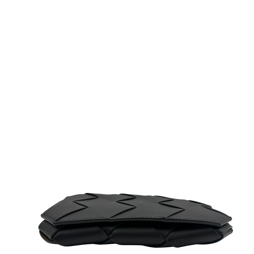 Pouch Diago Bottega Veneta in pelle nero