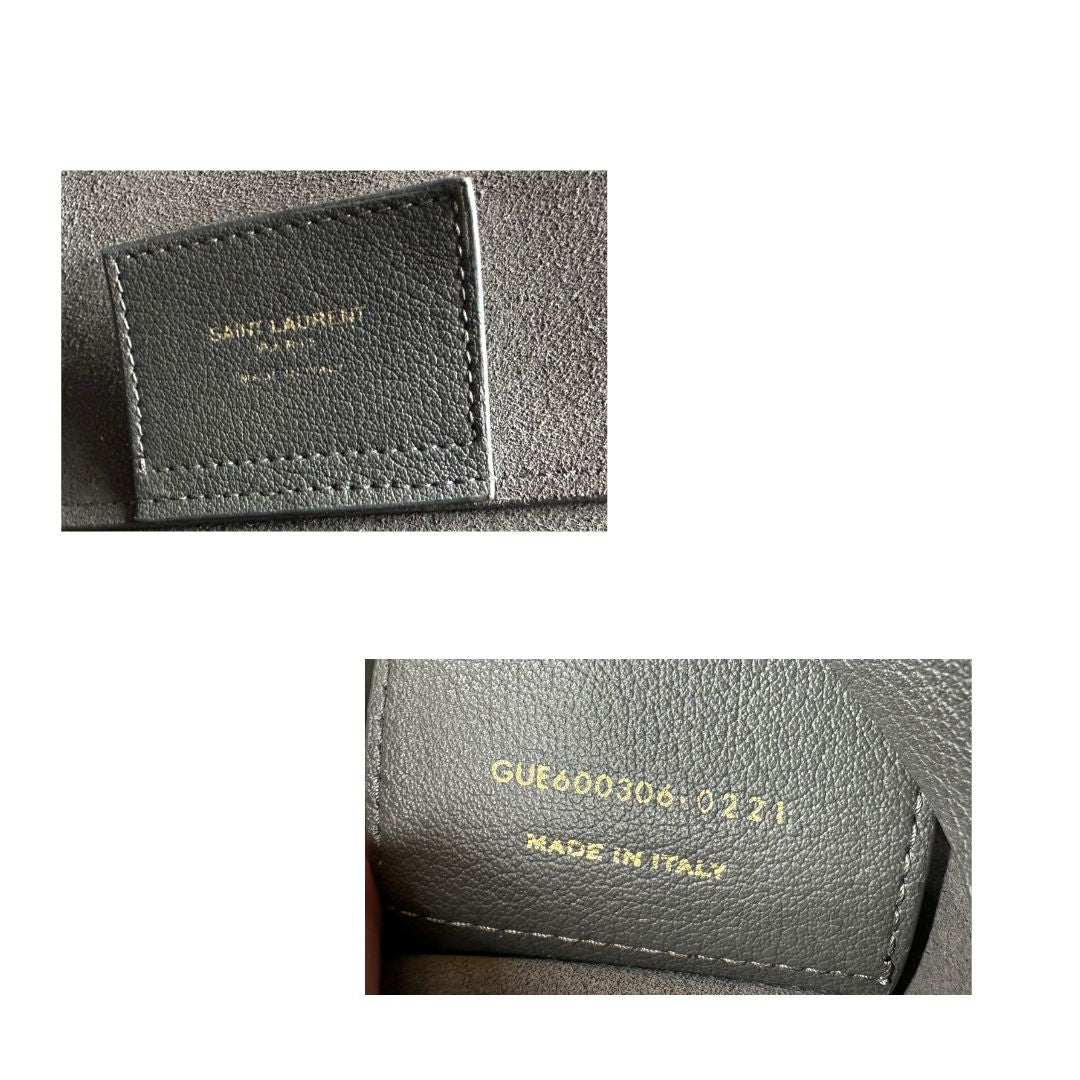 Shopping Saint Laurent grigia