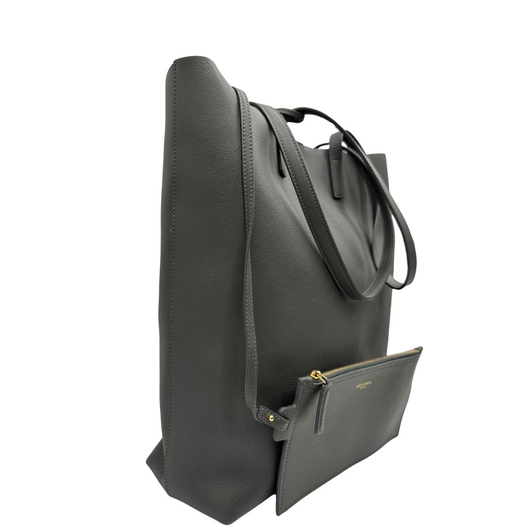Shopping Saint Laurent grigia