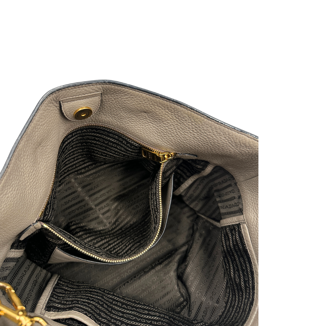 Tote Prada grigia