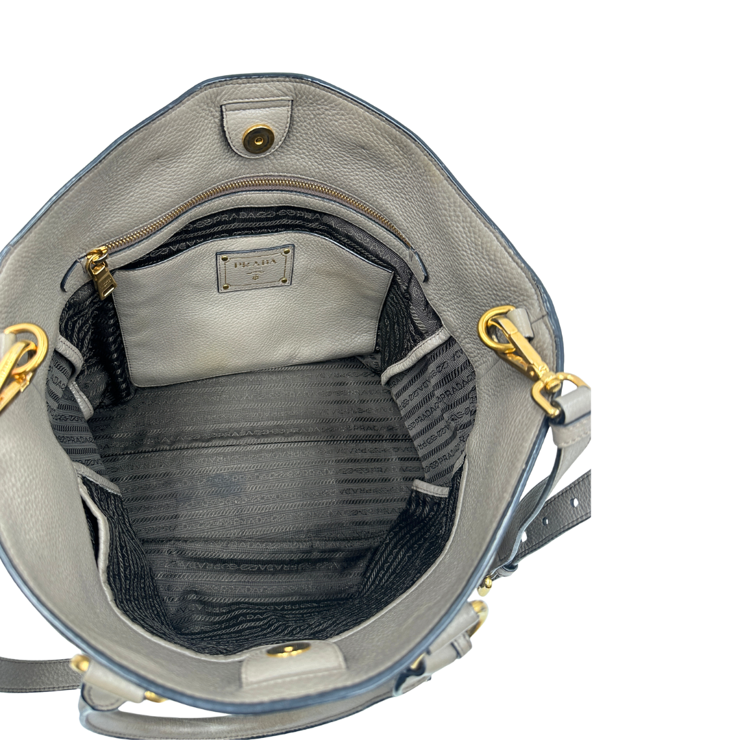 Tote Prada grigia