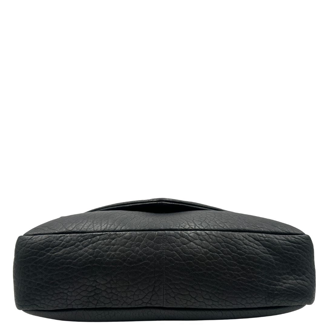 Borsa Calypso Large Saint Laurent in pelle nero