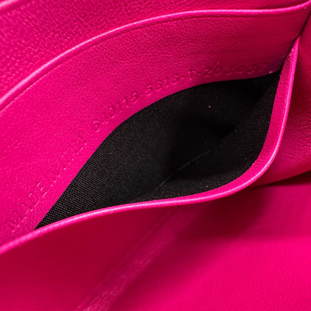 Portafoglio City Balenciaga in pelle rosa