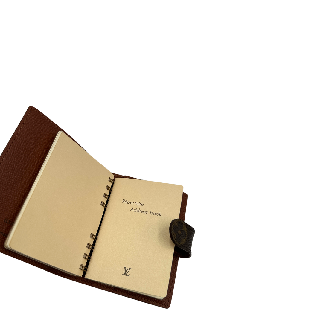 Agenda Louis Vuitton monogram in canvas marrone