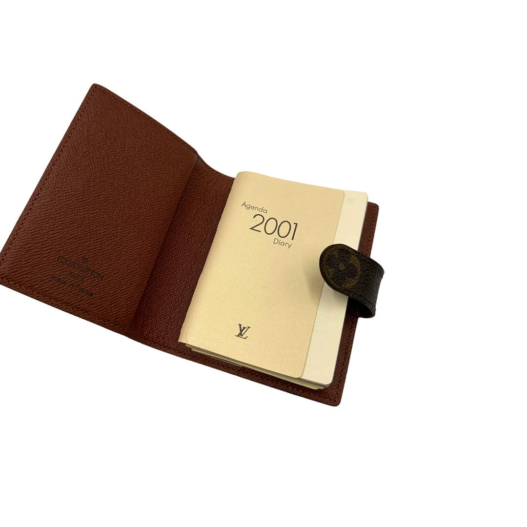 Agenda Louis Vuitton monogram in canvas marrone