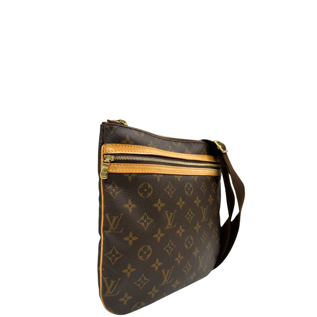 Borsa Bosphore Louis Vuitton in canvas marrone