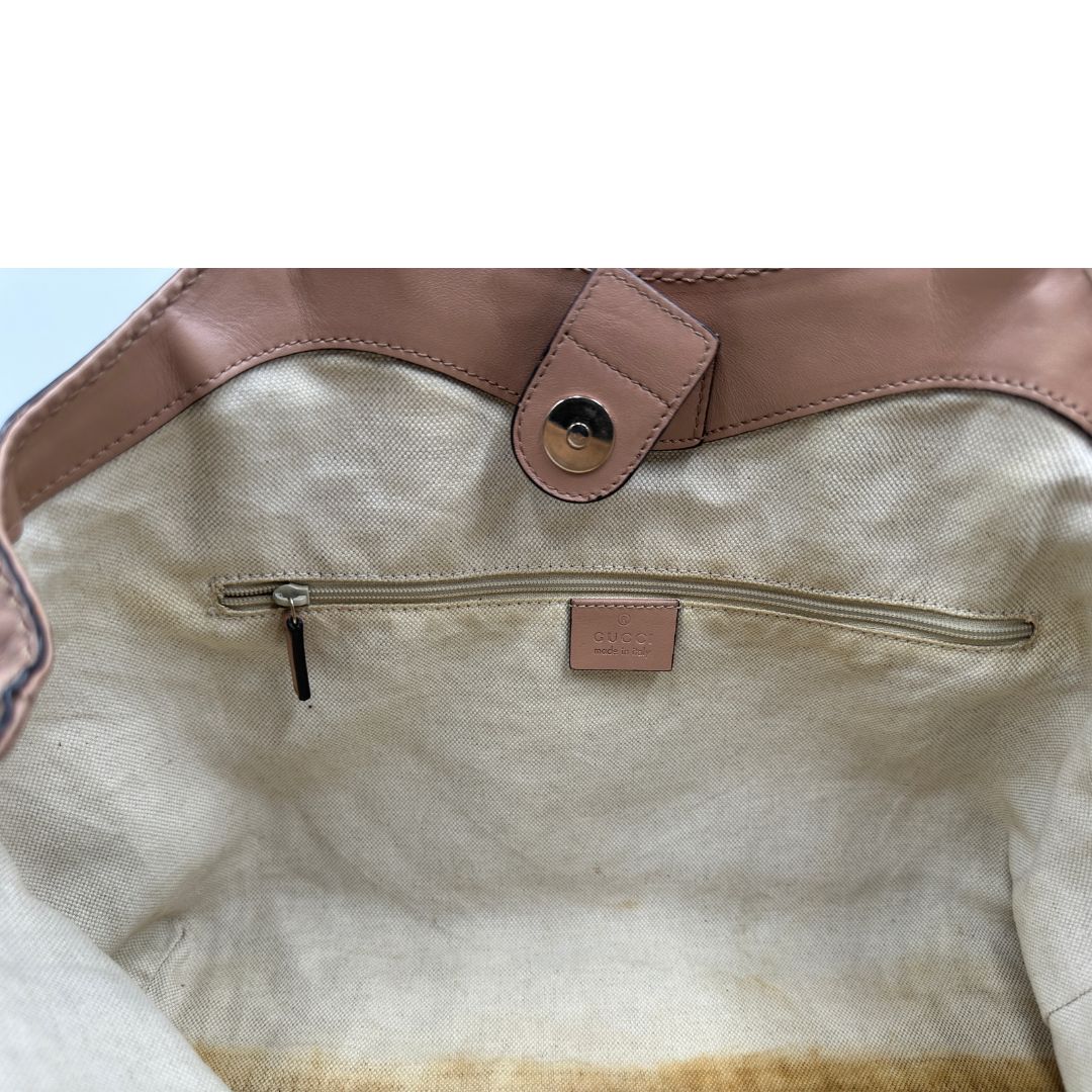 Borsa Sukey Gucci GG in tessuto rosa