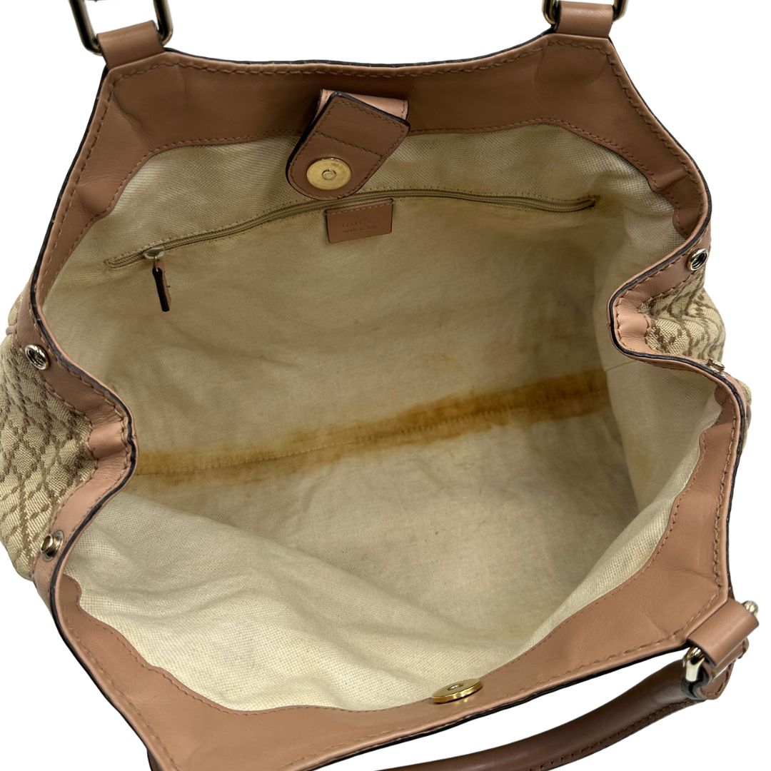 Borsa Sukey Gucci GG in tessuto rosa