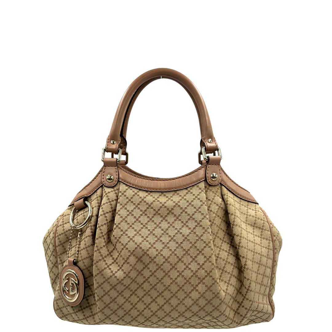 Borsa Sukey Gucci GG in tessuto rosa