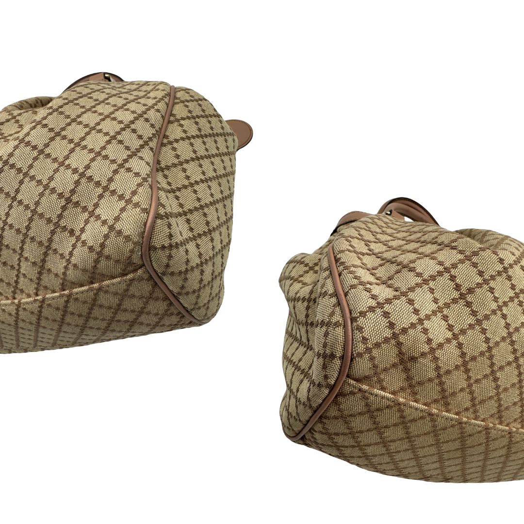 Borsa Sukey Gucci GG in tessuto rosa