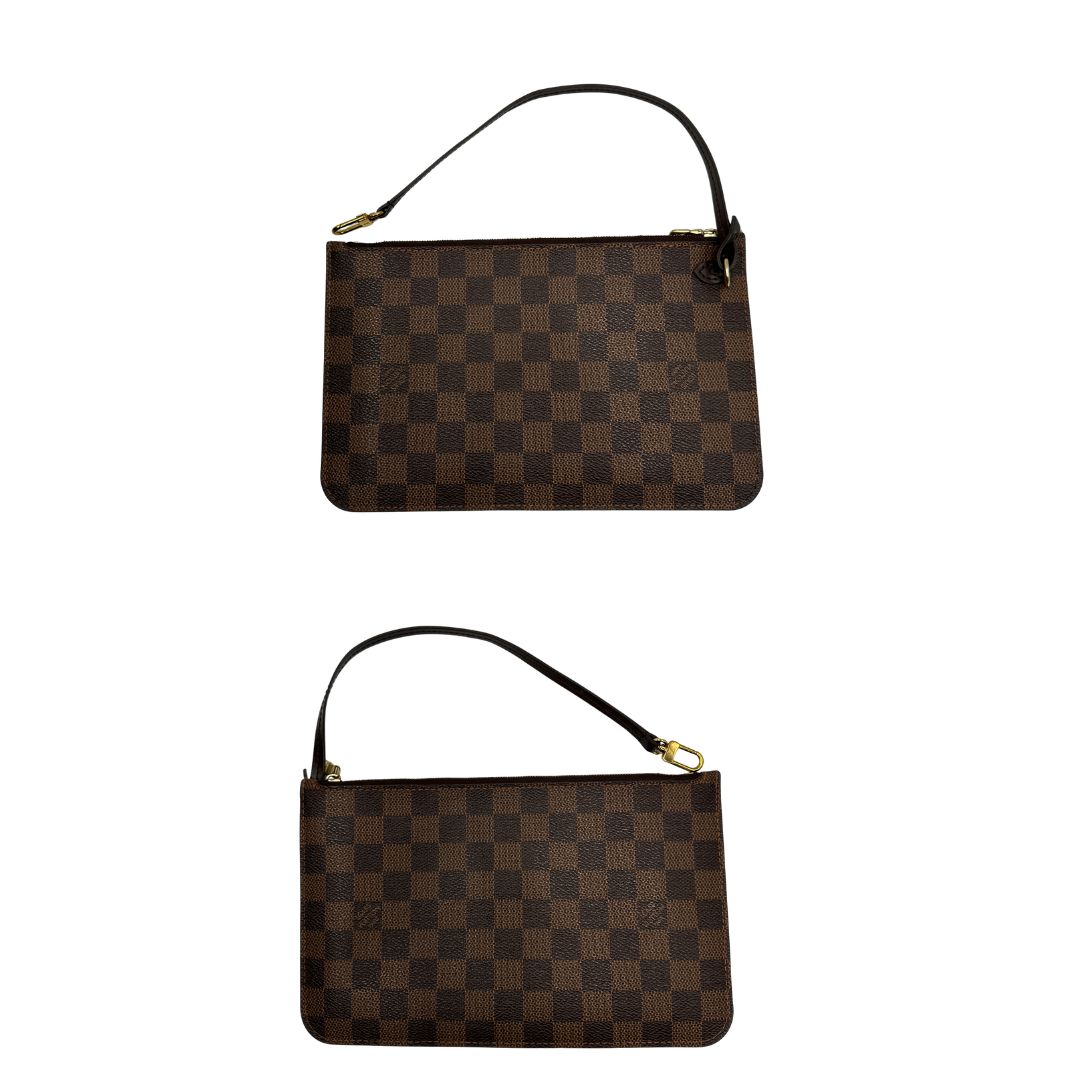 Neverfull GM Damier Ébène personalizzata LV