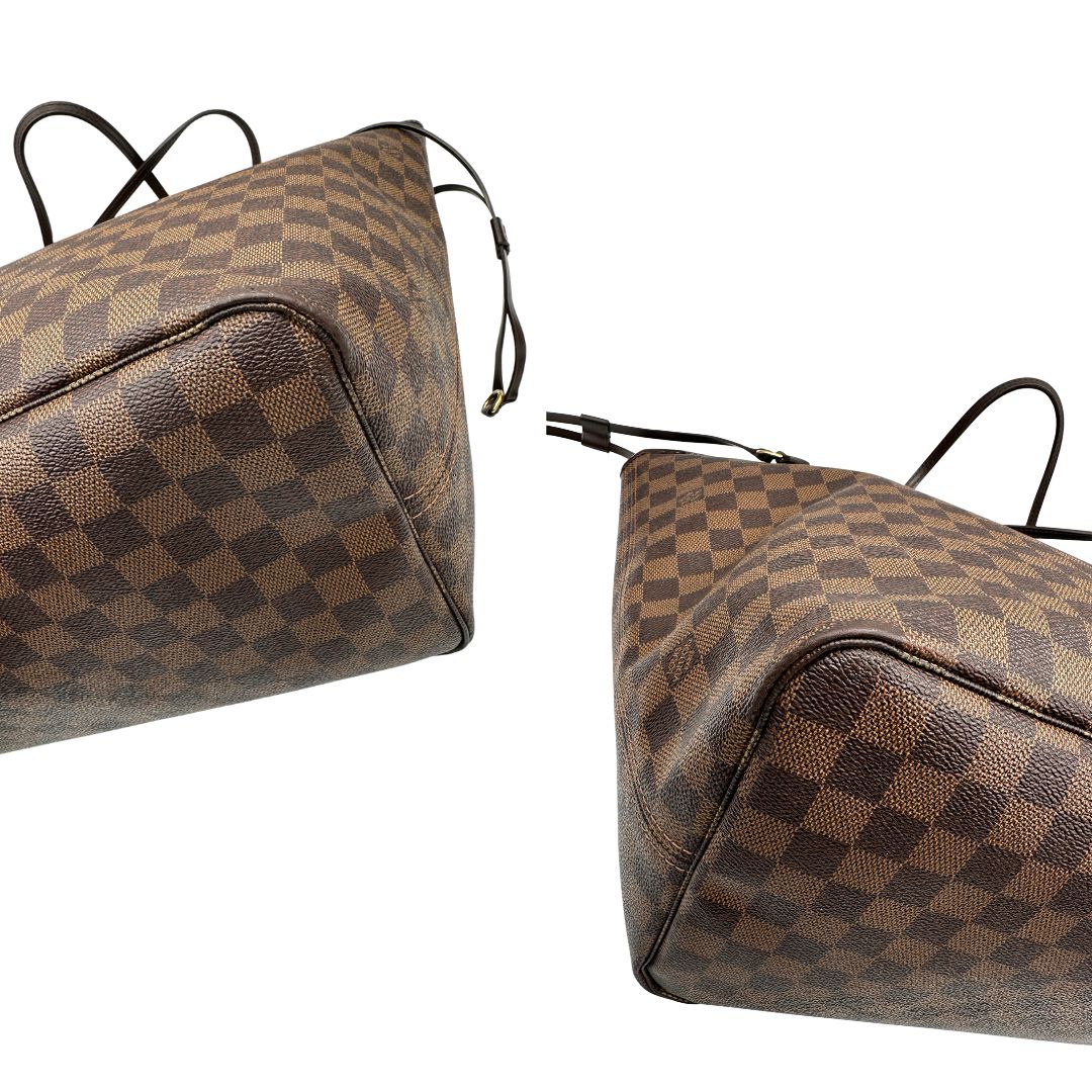 Neverfull GM Damier Ébène personalizzata LV