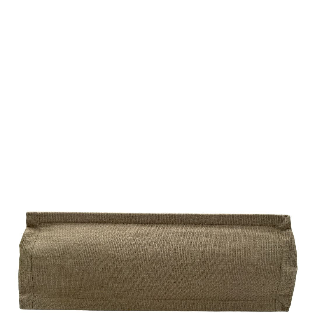 Tote Rive Gauche Saint Laurent in tessuto beige