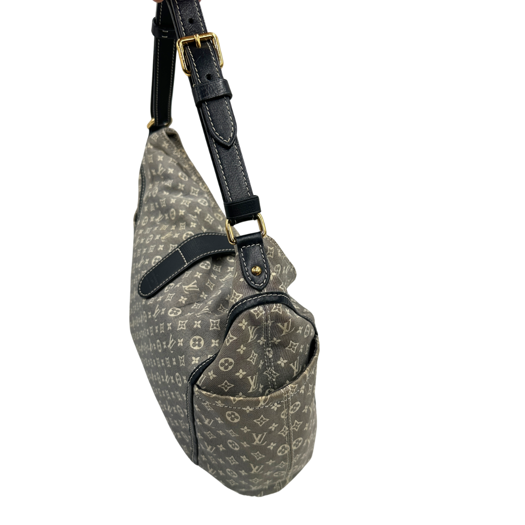 Hobo Louis Vuitton Idylle Romance in tessuto blu