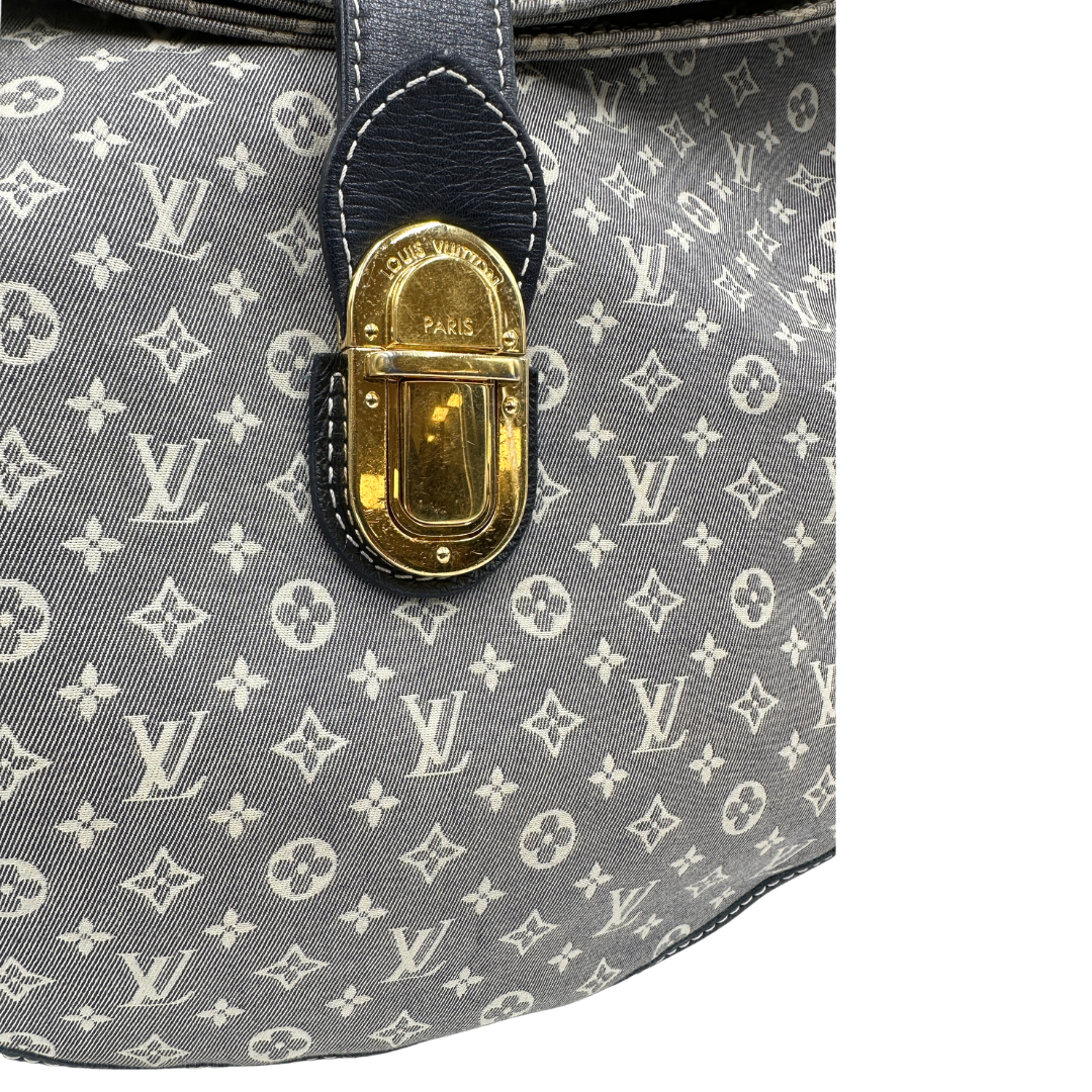 Hobo Louis Vuitton Idylle Romance in tessuto blu