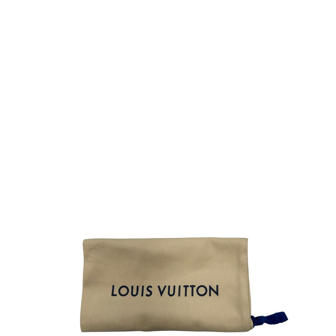 Pochette LV3 Pouch Reverse Louis Vuitton in pelle marrone