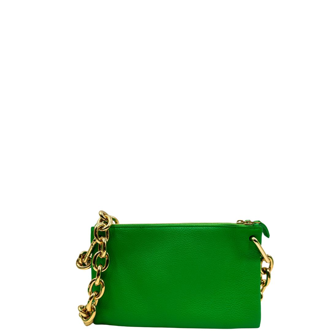 Tracolla Bottega Veneta verde (pelle, verde) – foto 1 di 11