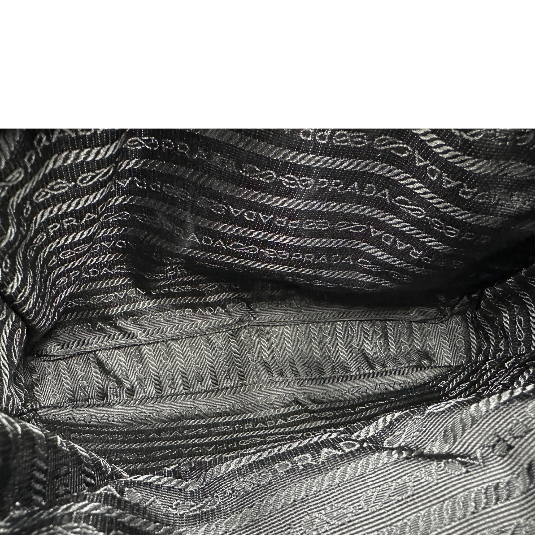 Tote Prada nylon nera
