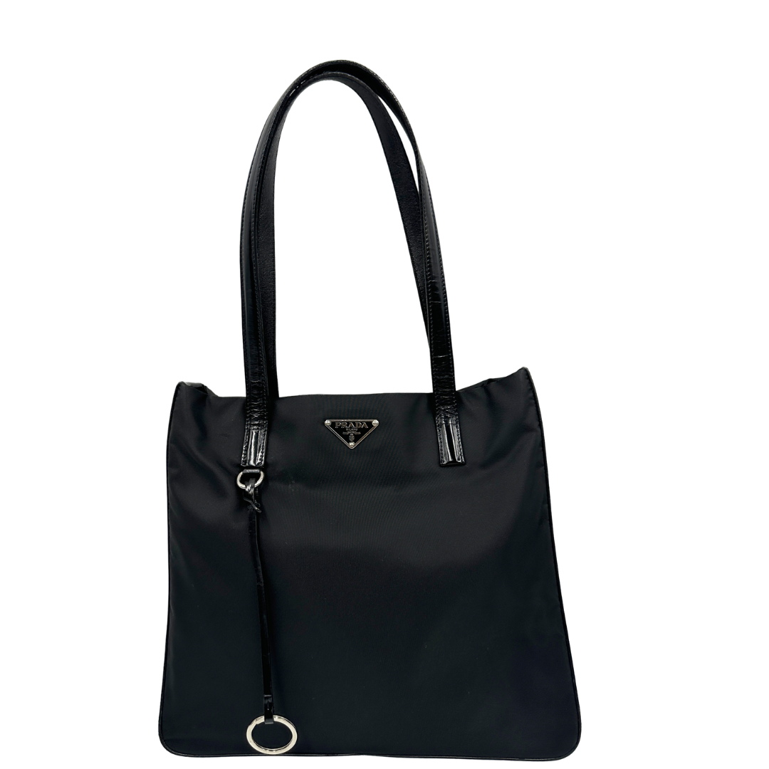 Tote Prada nylon nera