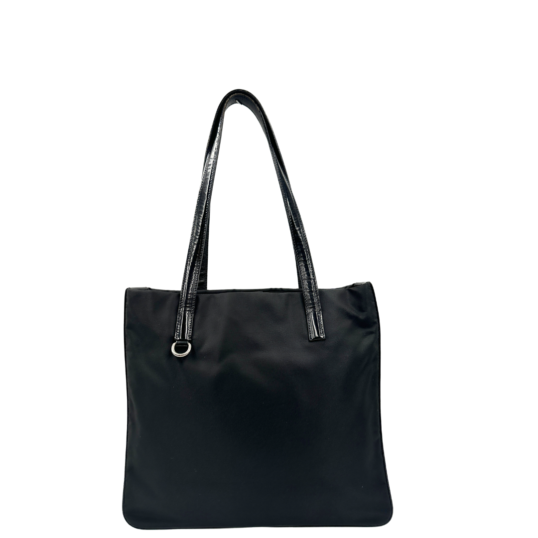 Tote Prada nylon nera