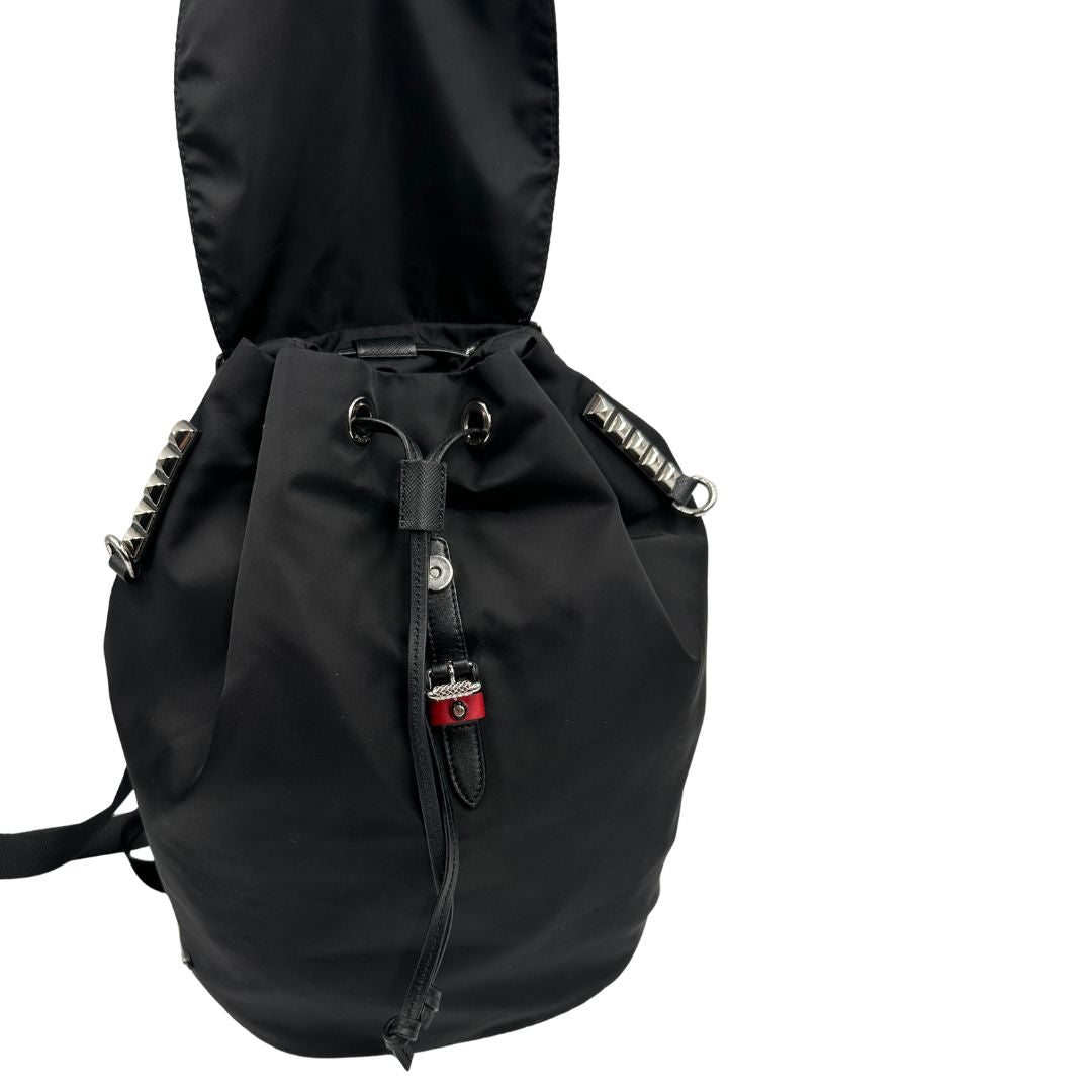 Zaino Prada New Vela Studded