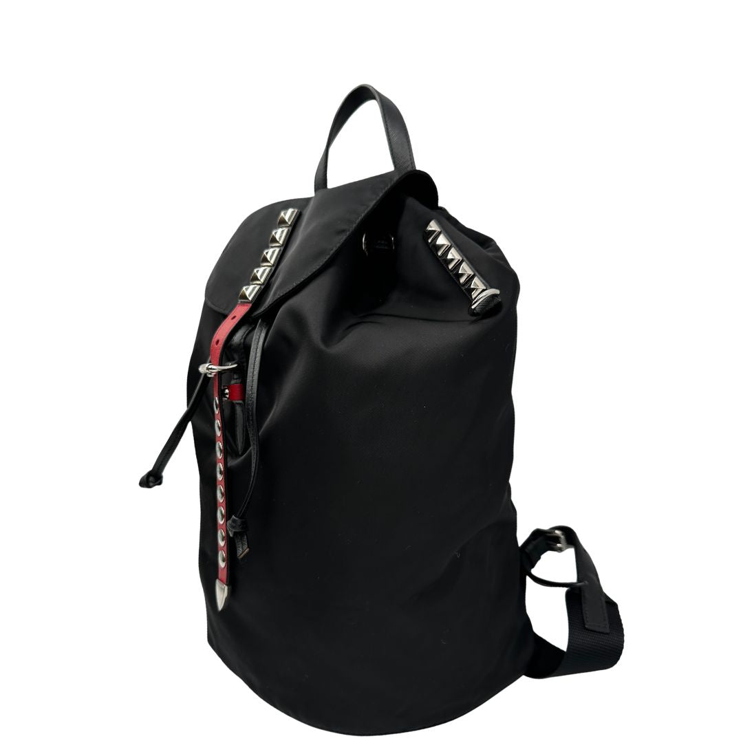 Zaino Prada New Vela Studded
