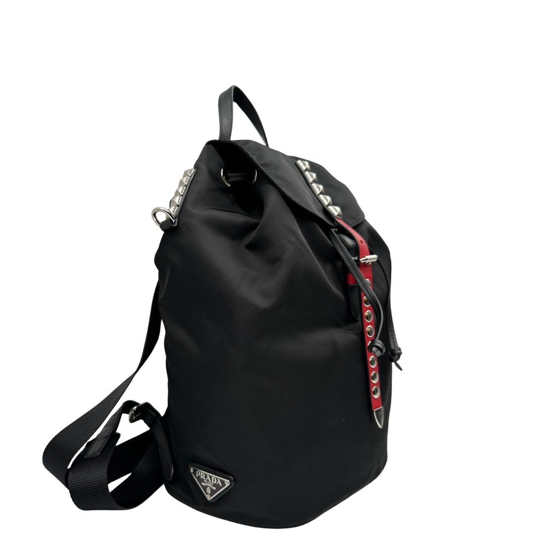 Zaino Prada New Vela Studded