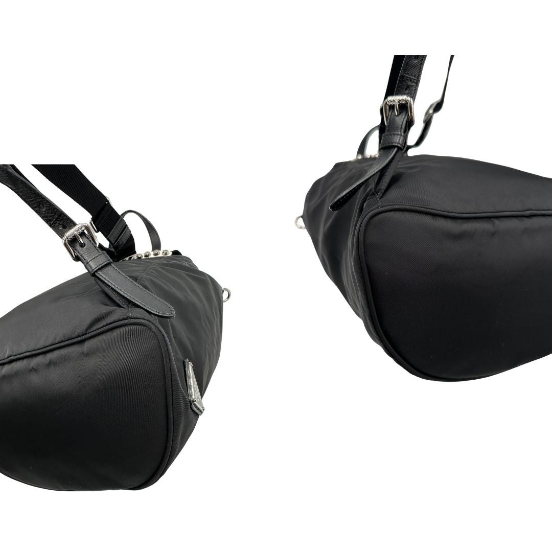 Zaino Prada New Vela Studded