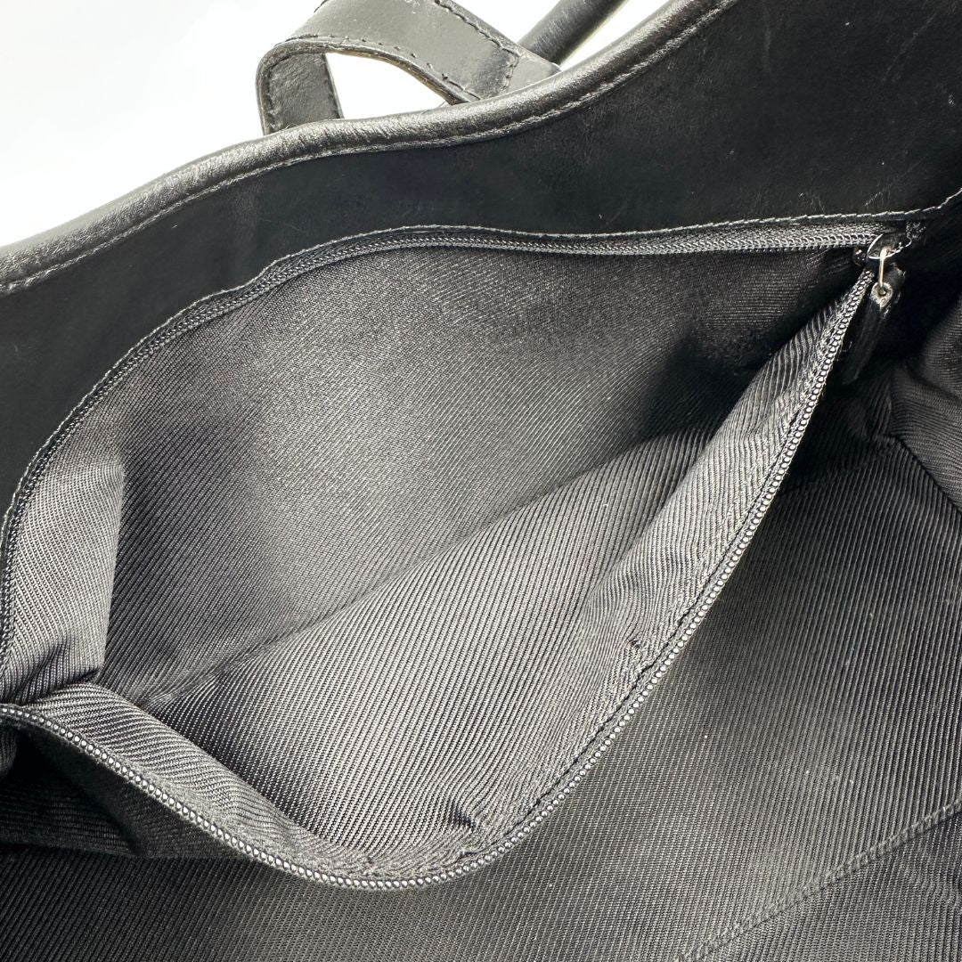 Borsa Gucci Bardot nera (pelle, nero) – foto 12 di 14