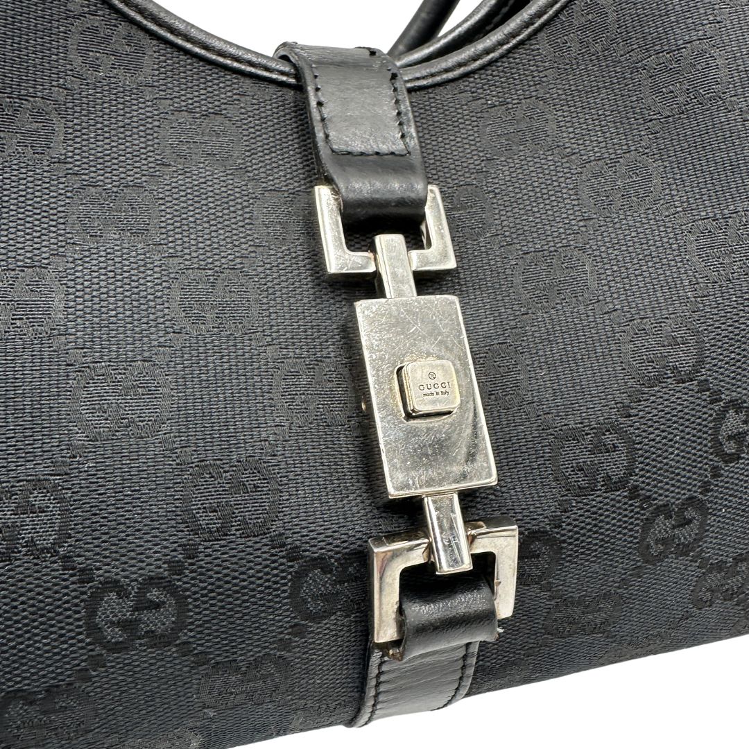 Borsa Gucci Bardot nera (pelle, nero) – foto 10 di 14