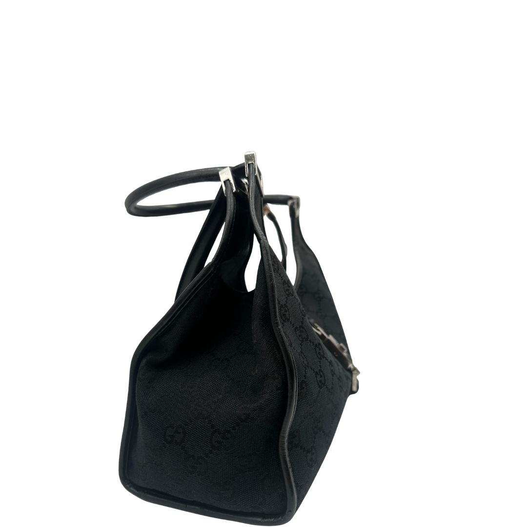 Borsa Gucci Bardot nera (pelle, nero) – foto 3 di 14