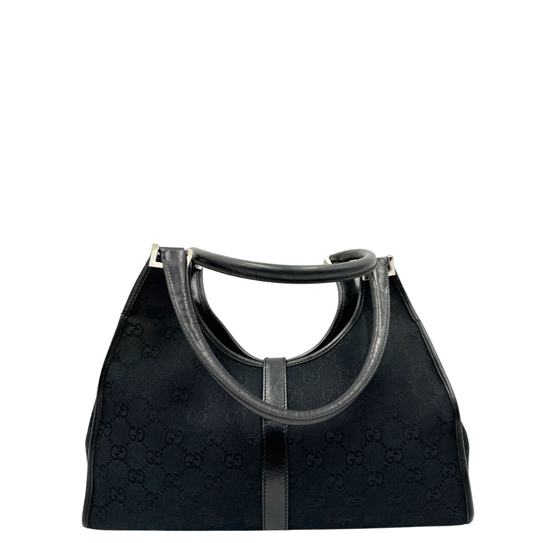 Borsa Gucci Bardot nera (pelle, nero) – foto 5 di 14