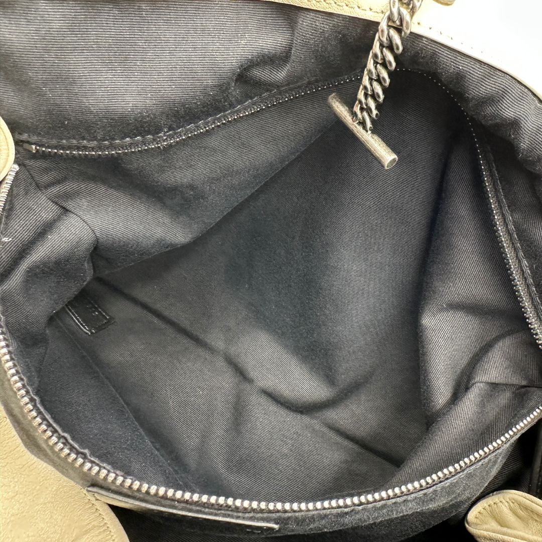 Borsa Nolita Saint Laurent (pelle, bianco) – foto 12 di 15