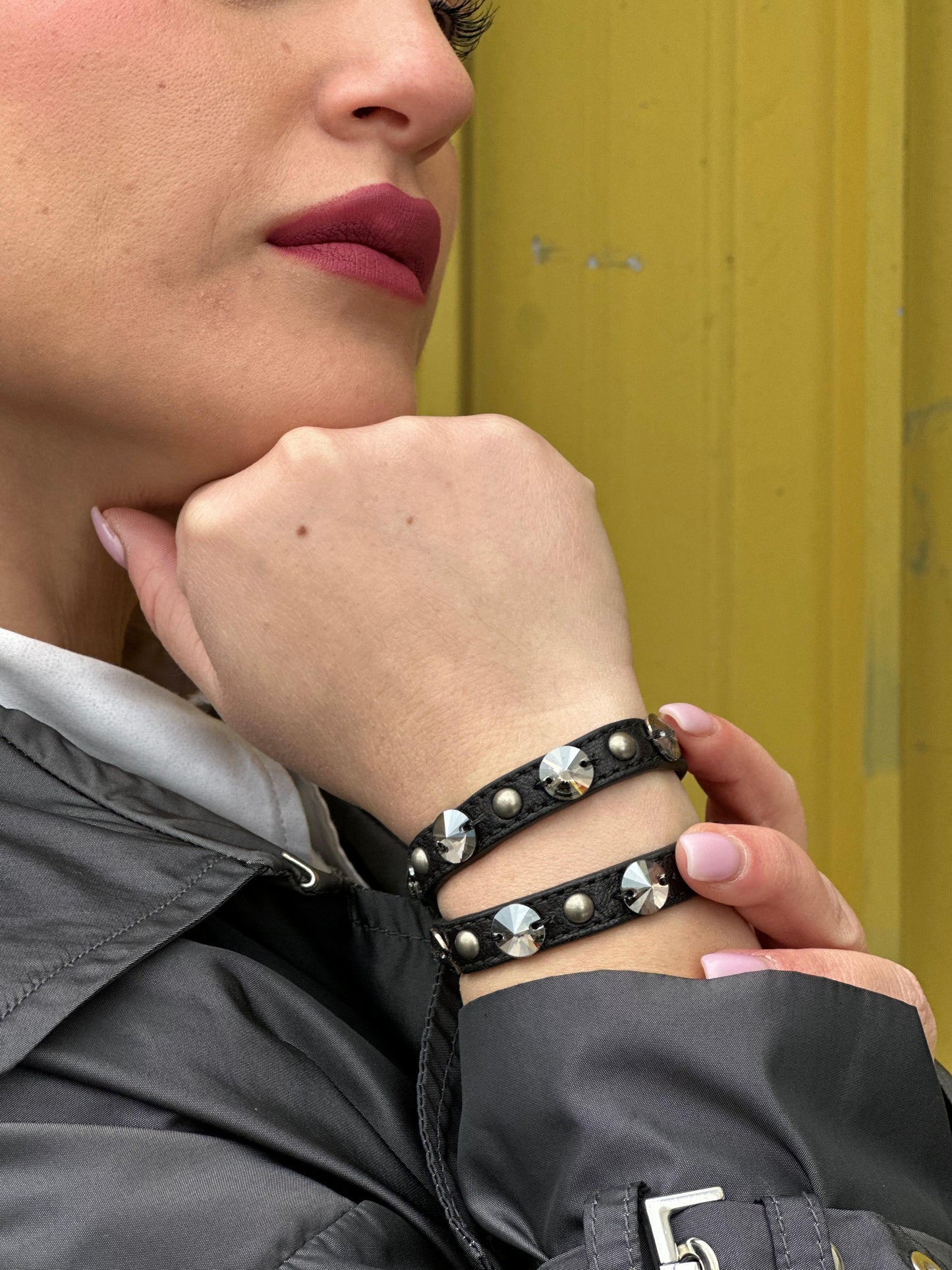 Bracciale Miu Miu nero
