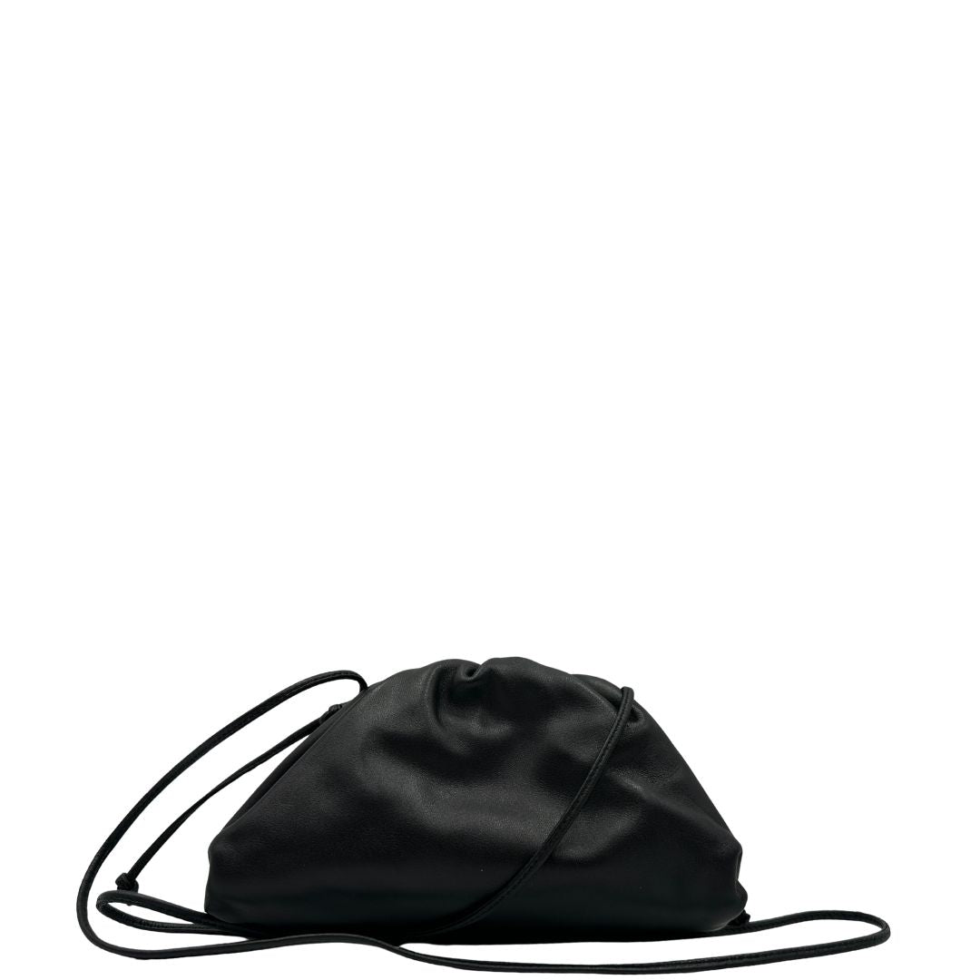 The Pouch mini Bottega Veneta in pelle nero