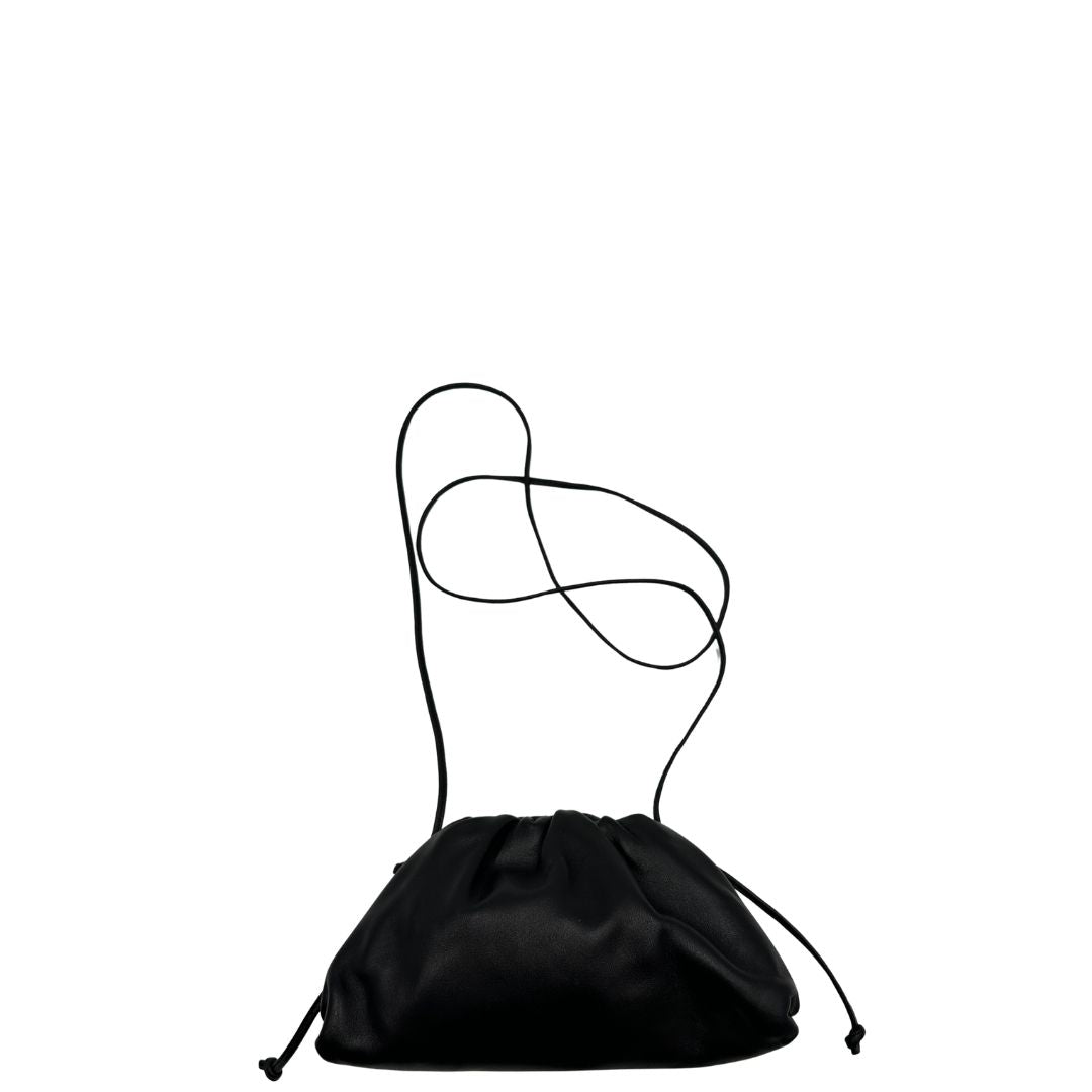 The Pouch mini Bottega Veneta in pelle nero