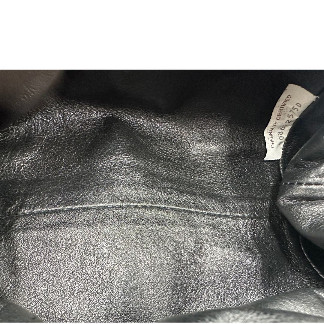 The Pouch mini Bottega Veneta in pelle nero