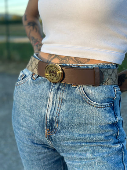 Cintura Gucci GG TG. 44