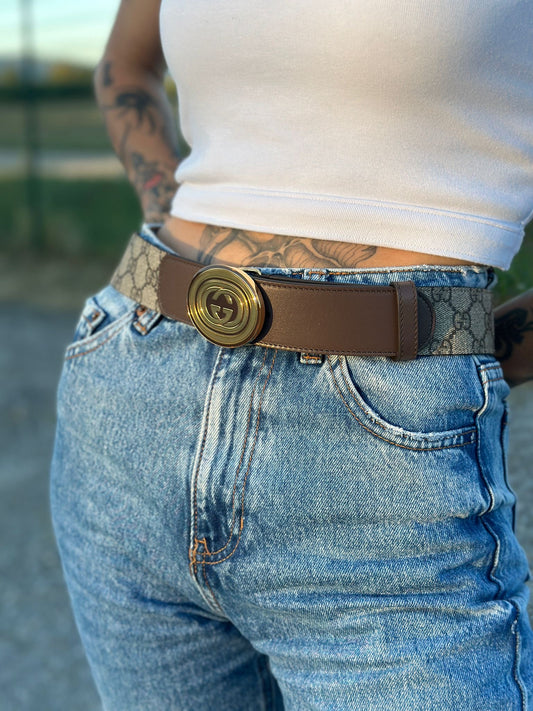 Cintura Gucci GG TG. 44