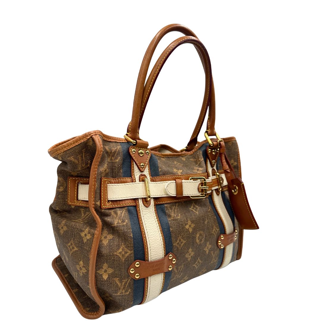 Borsa Tote Tisse Rayures Louis Vuitton