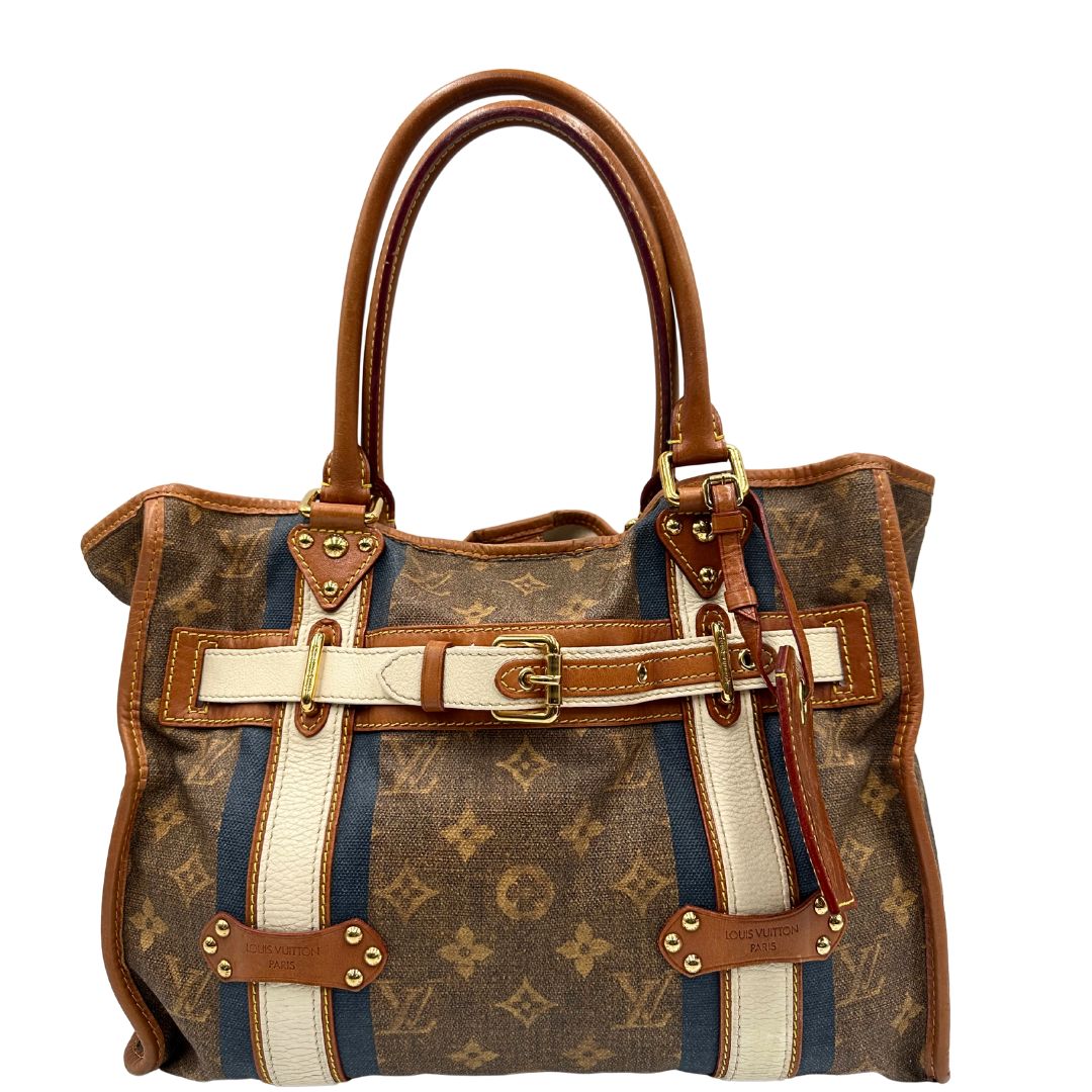 Borsa Tote Tisse Rayures Louis Vuitton
